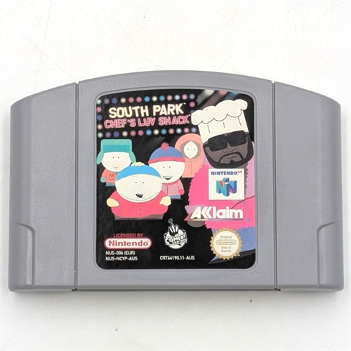 South Park Chefs Luv Shack - Cartridge - Nintendo 64 Spil - (EUR) (B Grade) (Genbrug)